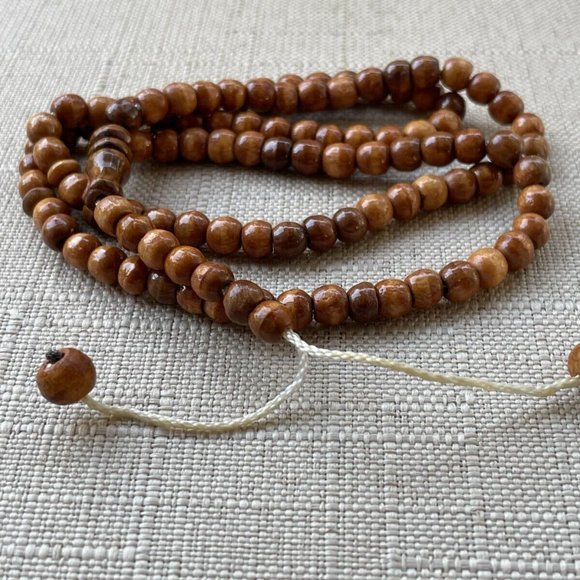 Prayer Tasbeeh Islamic Beads Handmade Real Wood Beads Muslim Tasbeh - Picture 6 of 8